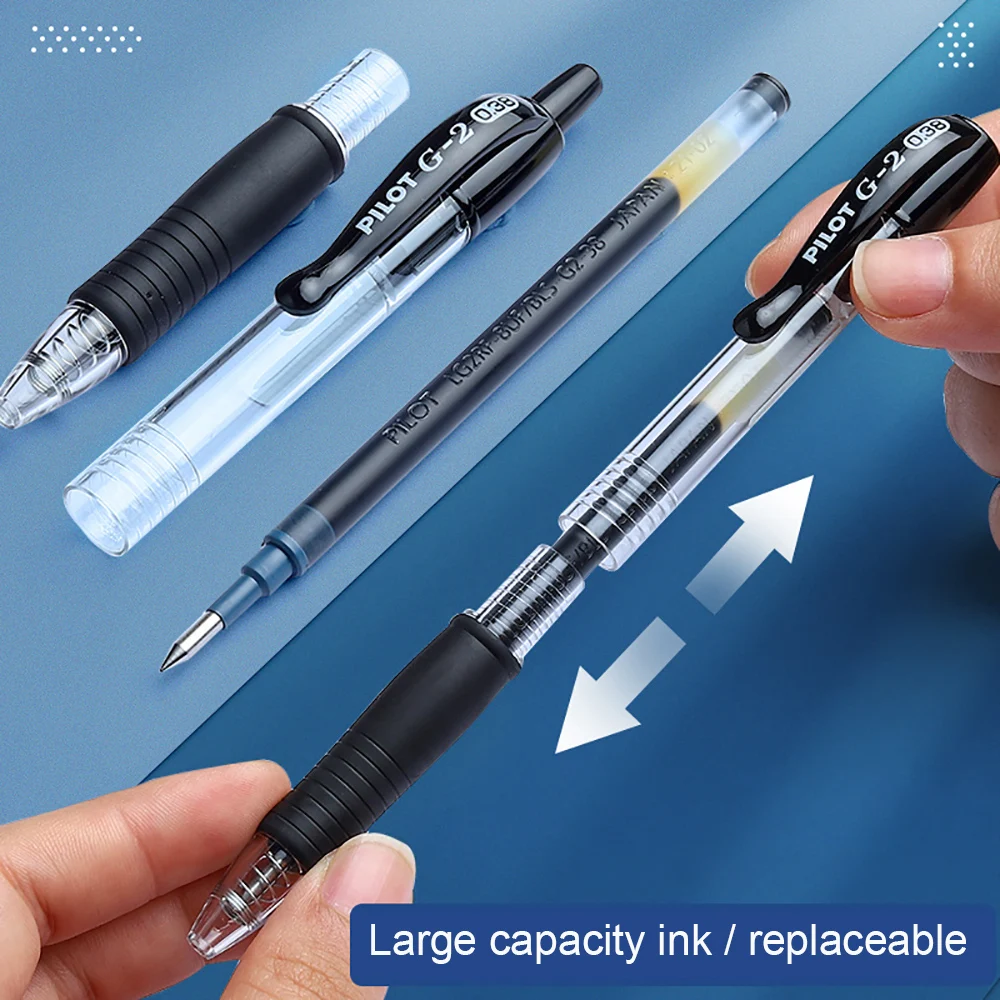 Набор из 3 японских гелевых ру – обзор и цена Pilot Pen G2